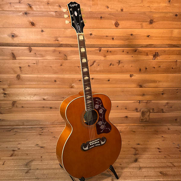 Epiphone J-200 Studio Acoustic Guitar - Antique Natural