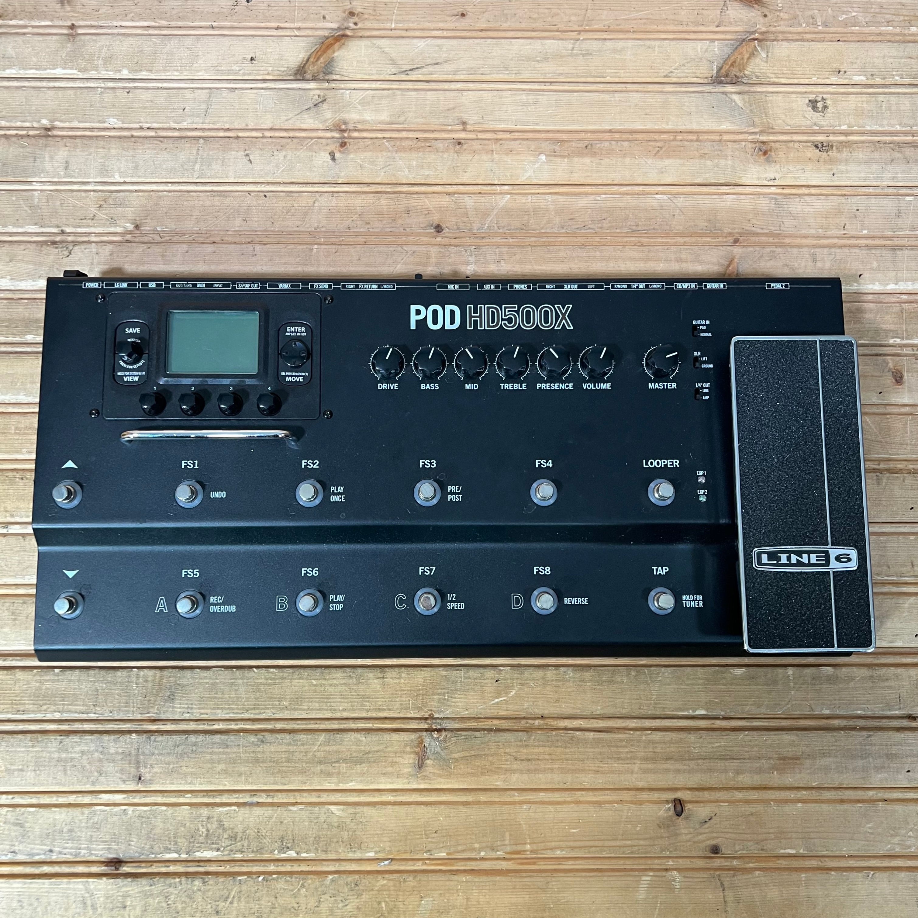 Line 6 POD HD500X Guitar Multi-Effects Processor USED