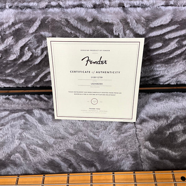 Fender American Ultra II Jazz Bass Electric Bass Guitar - Sinister Red