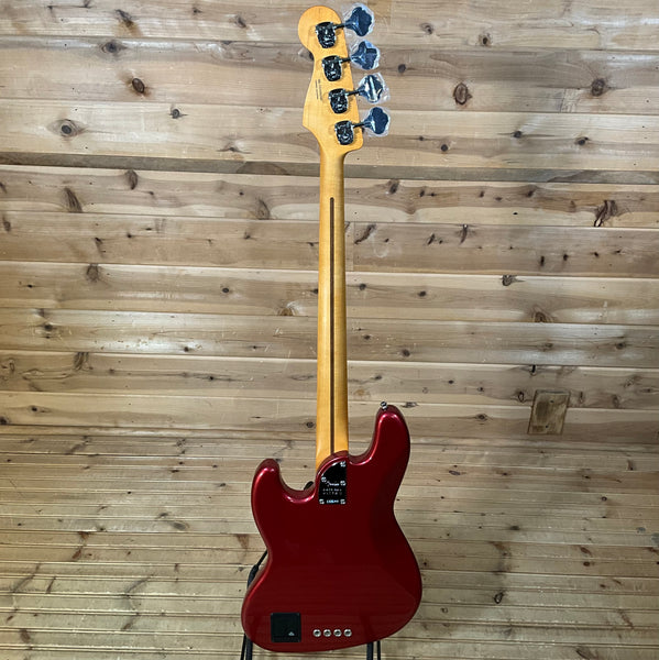 Fender American Ultra II Jazz Bass Electric Bass Guitar - Sinister Red