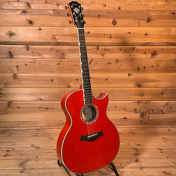 Taylor Doyle Dykes Signature Acoustic Guitar - Translucent Orange