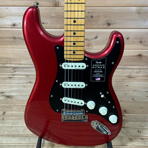 Fender American Ultra II Stratocaster Electric Guitar - Sinister Red