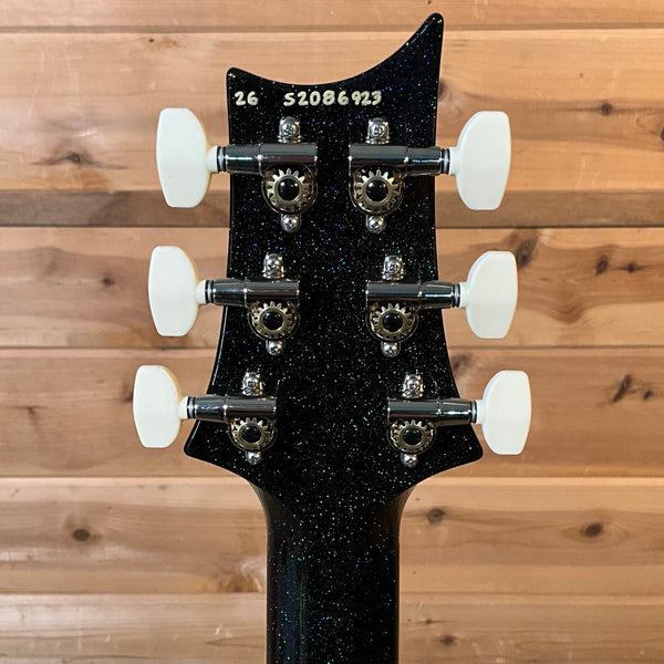 PRS S2 Mira 594 Electric Guitar - Black Rainbow Holoflake