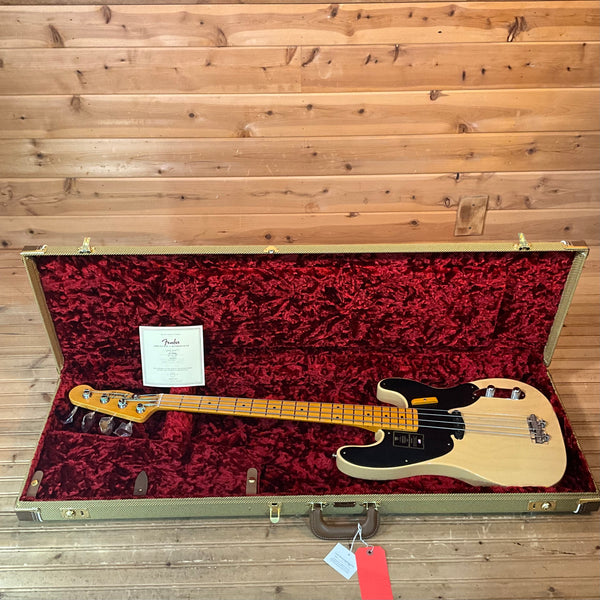 Fender 75th Anniversary American Vintage II 1951 Precision Electric- Butterscotch Blonde