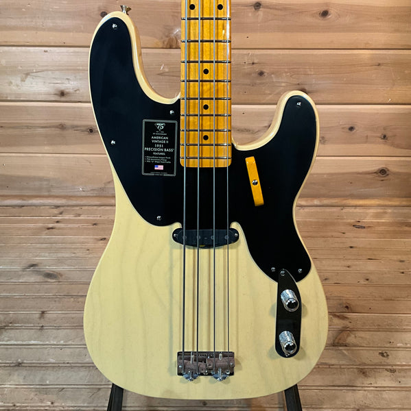 Fender 75th Anniversary American Vintage II 1951 Precision Electric- Butterscotch Blonde