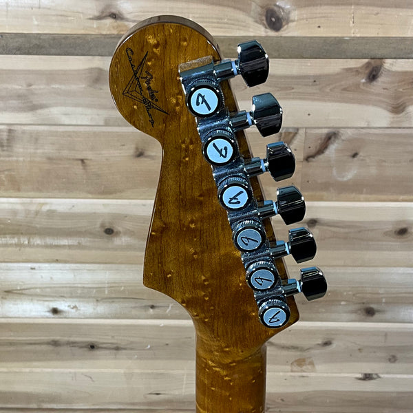 Fender Custom Shop American Custom Stratocaster Electric Guitar - Amber Natural