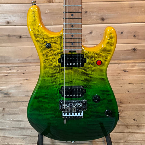 EVH 5150 Series DX QM Electric Guitar - Limeade Zest