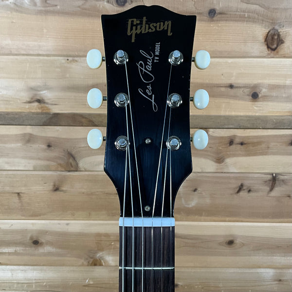 Gibson Custom 1957 Les Paul Junior Single Cut Reissue Murphy Ultra Light Aged Electric Guitar - TV Yellow