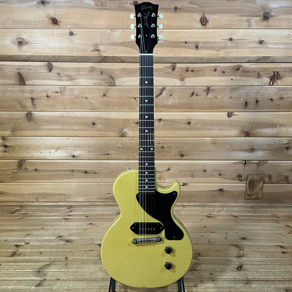 Gibson Custom 1957 Les Paul Junior Single Cut Reissue Murphy Ultra Light Aged Electric Guitar - TV Yellow