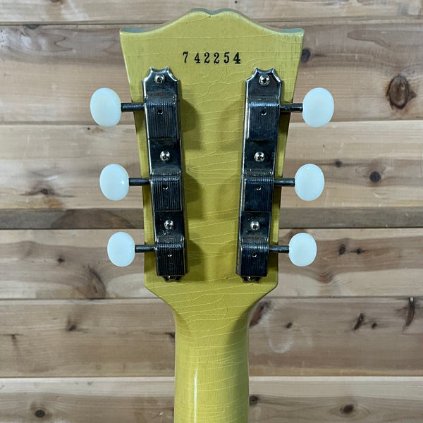 Gibson Custom 1957 Les Paul Junior Single Cut Reissue Murphy Ultra Light Aged Electric Guitar - TV Yellow