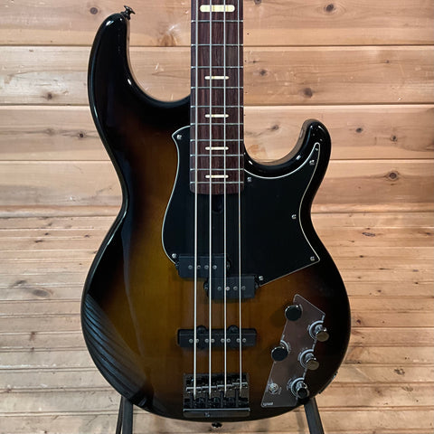 Yamaha BB734A 4-String Electric Bass Guitar - Dark Coffee Sunburst