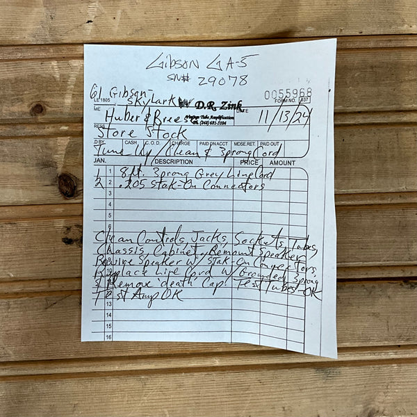 Gibson Vintage 1961 GA-5 "Skylark" Guitar Amplifier USED