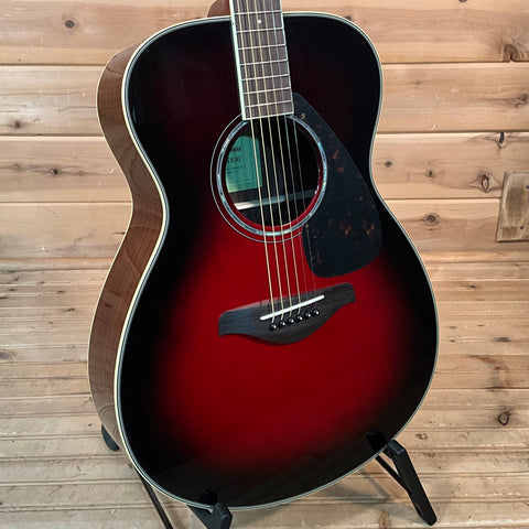 Yamaha FS830 Acoustic Guitar - Dusk Sun Red