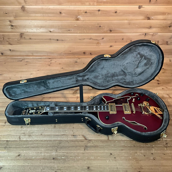 D'Angelico Deluxe Bobby Weir 3 Electric Guitar - Satin Trans Wine