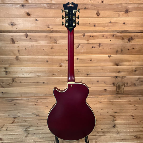 D'Angelico Deluxe Bobby Weir 3 Electric Guitar - Satin Trans Wine