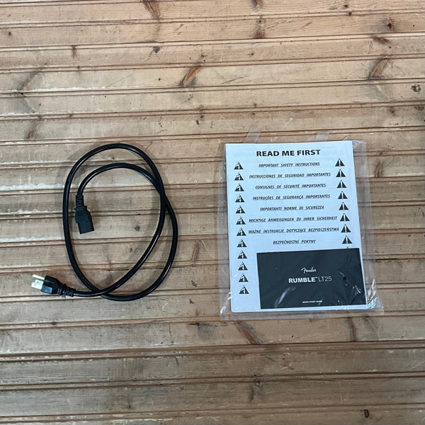 Fender Rumble LT25 Bass Combo Amplifier USED - Black