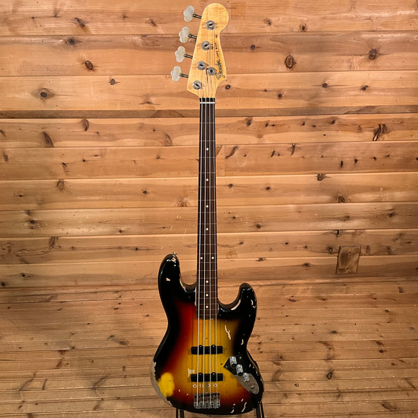Fender Custom Shop Jaco Pastorius Tribute Fretless Electric Bass - 3-Color Sunburst