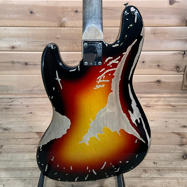 Fender Custom Shop Jaco Pastorius Tribute Fretless Electric Bass - 3-Color Sunburst