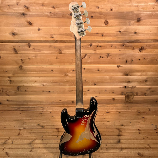 Fender Custom Shop Jaco Pastorius Tribute Fretless Electric Bass - 3-Color Sunburst