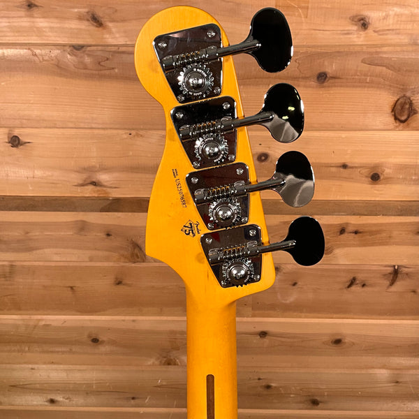 Fender American Professional Classic Precision Electric Bass Guitar - Faded Lake Placid Blue