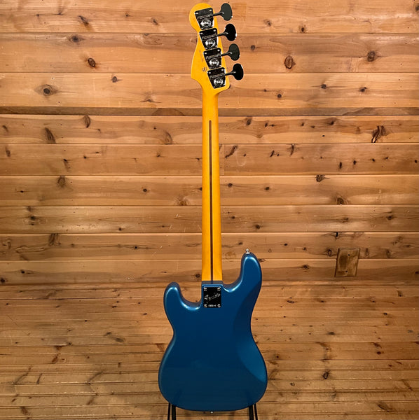 Fender American Professional Classic Precision Electric Bass Guitar - Faded Lake Placid Blue