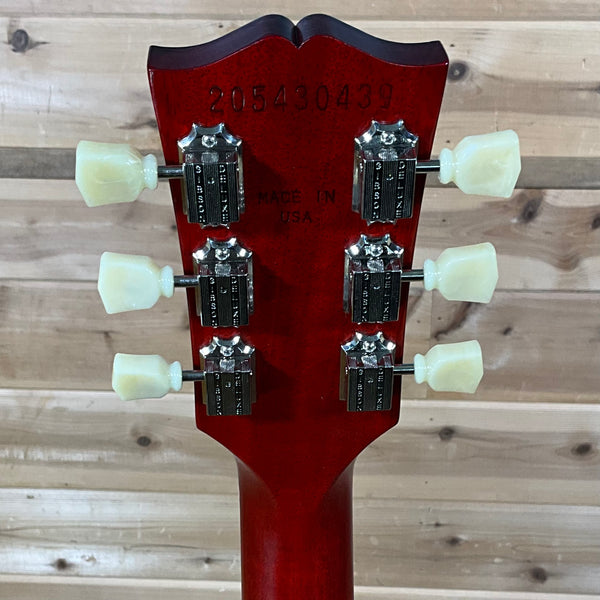 Gibson SG Standard '61 Maestro Vibrola Faded Electric Guitar - Vintage Cherry Satin