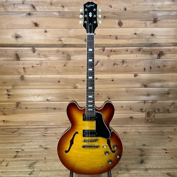 Epiphone ES-335 Figured Electric Guitar - Raspberry Tea Burst