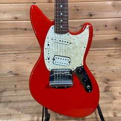 Fender Cobain Jag Stang Electric Guitar USED - Fiesta Red - Huber