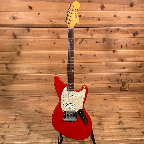 Fender Cobain Jag Stang Electric Guitar USED - Fiesta Red