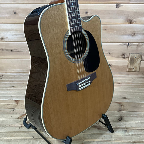 Takamine EF400SCTT 12-String Acoustic Electric Guitar - Natural