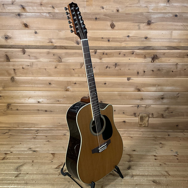 Takamine EF400SCTT 12-String Acoustic Electric Guitar - Natural
