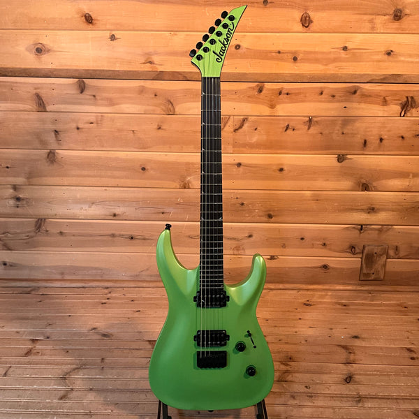 Jackson Pro Plus Series Soloist SLA2 HT Electric Guitar - Toxic Apple