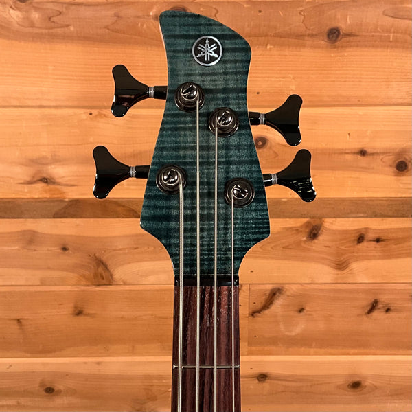 Yamaha TRBX604FM 4-String Electric Bass Guitar - Indigo Blue