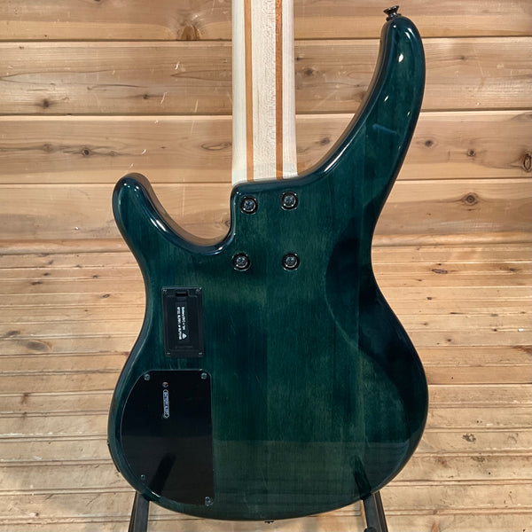 Yamaha TRBX604FM 4-String Electric Bass Guitar - Indigo Blue