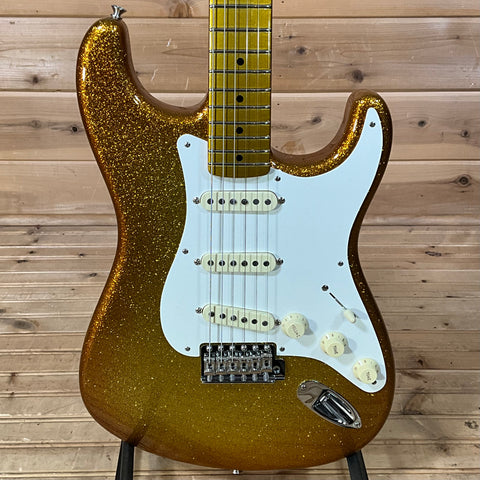 Fender Custom Shop 56 Stratocaster NOS Masterbuilt Dennis Galuszka Electric Guitar - Honey Burst Sparkle