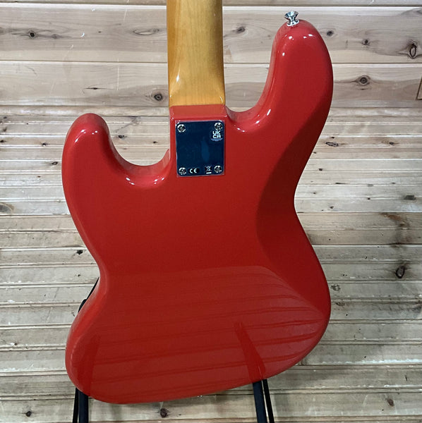Fender Vintera II '60s Jazz Bass 4-String Electric Bass Guitar - Fiesta Red