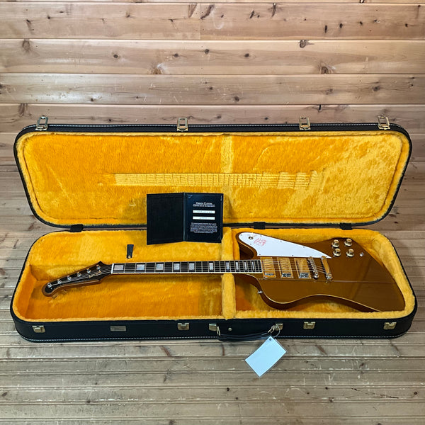 Gibson Custom 1963 Firebird VII Electric Guitar - Double Gold
