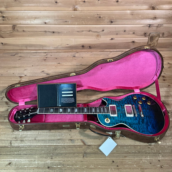 Gibson Custom 1959 Les Paul Standard Electric Guitar - Multi Aqua Stain