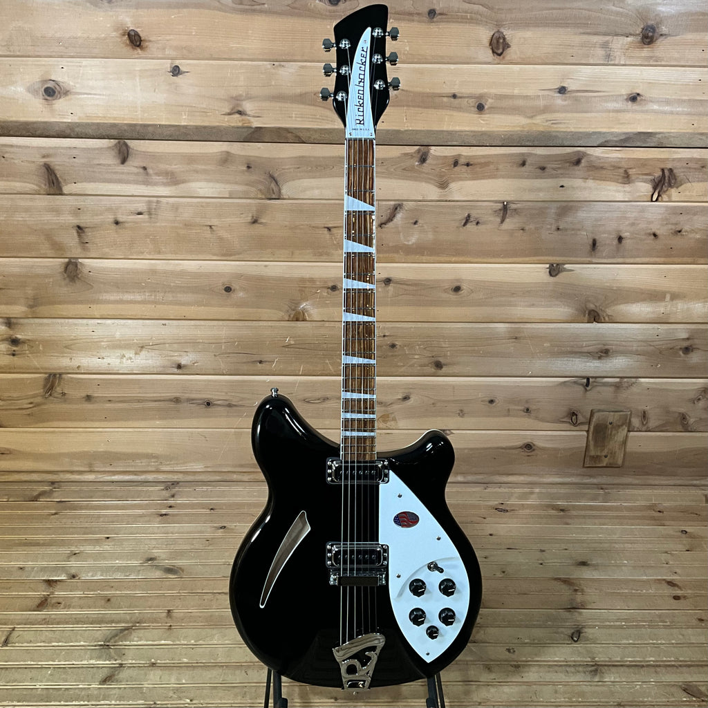 Rickenbacker 360 Electric Guitar - Jetglo - Huber Breese Music
