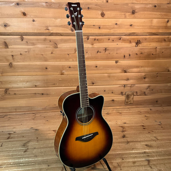 Yamaha FSC-TA TransAcoustic Guitar- Brown Sunburst