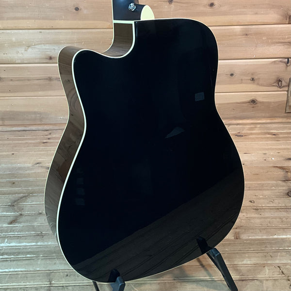 Yamaha FGC-TA TransAcoustic Acoustic Guitar - Black
