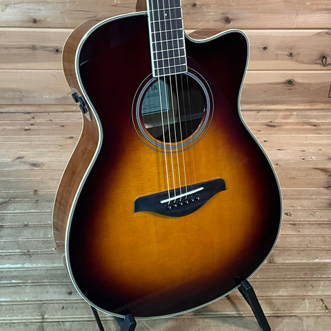 Yamaha FSC-TA TransAcoustic Guitar- Brown Sunburst