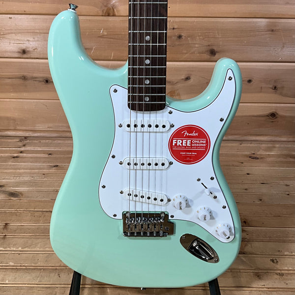 Squier Affinity Series Stratocaster Electric Guitar - Surf Green