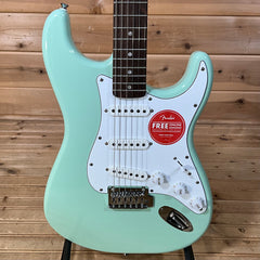 Squier STRAT スクワイヤ Affinity Surf Green Amazon.com: Fender Squier Stratocaster Electric Guitar