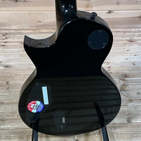 ESP LTD EC-1000T QM Electric Guitar - Charcoal Burst