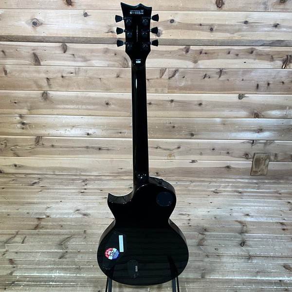 ESP LTD EC-1000T QM Electric Guitar - Charcoal Burst