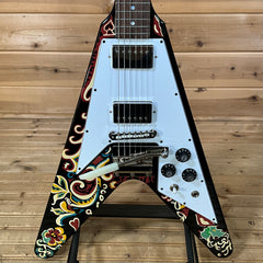 ギター Epiphone Japan Flying V Amazon.com: Epiphone Inpired by Gibson Custom 1958 Flying V, Aged