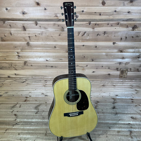 Martin Custom Shop Dreadnought Sitka Spruce/East Indian Rosewood Acoustic Guitar - Natural