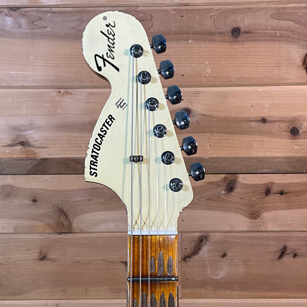 Fender Custom Shop 1969 Stratocaster Heavy Relic Electric Guitar - Aged Vintage White