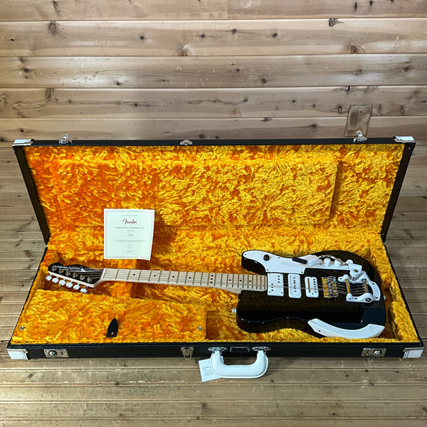 Fender Jack White Triplecaster Telecaster Electric Guitar - Black